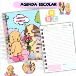 Arquivo Digital - Agenda Escolar Menina 2026 - Bobbie Goods - Imagem 5