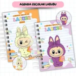 Arquivo Digital - Agenda Escolar Menina 2026 - Labubu