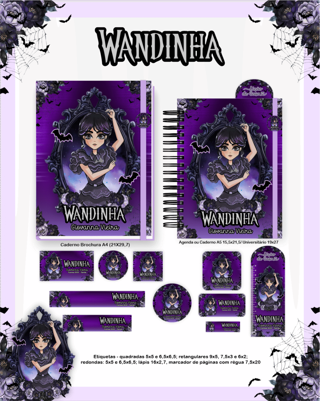 Volta as Aulas - Escolar WANDINHA - Imagem 4