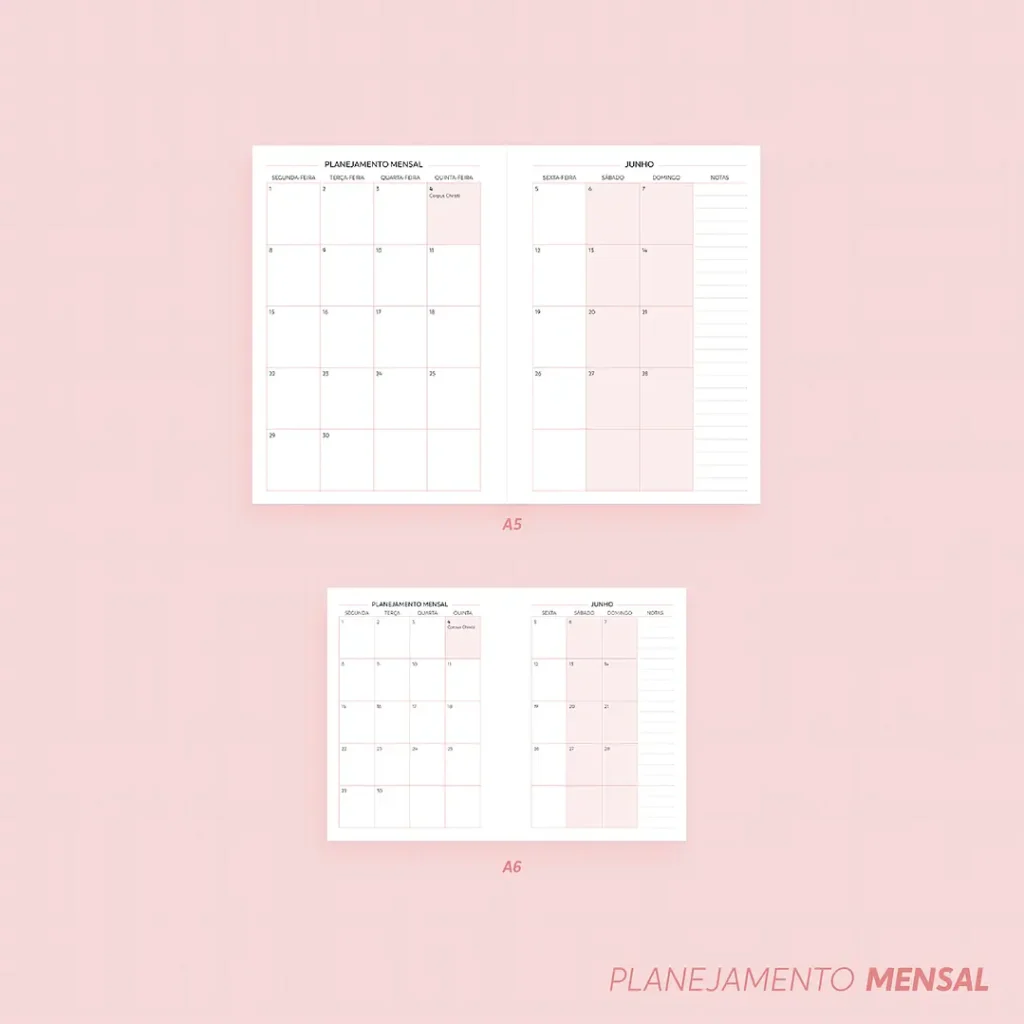SUPER COMBO – Planejador mensal 2026 - Imagem 3