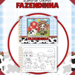 Livro de Colorir FAZENDINHA
