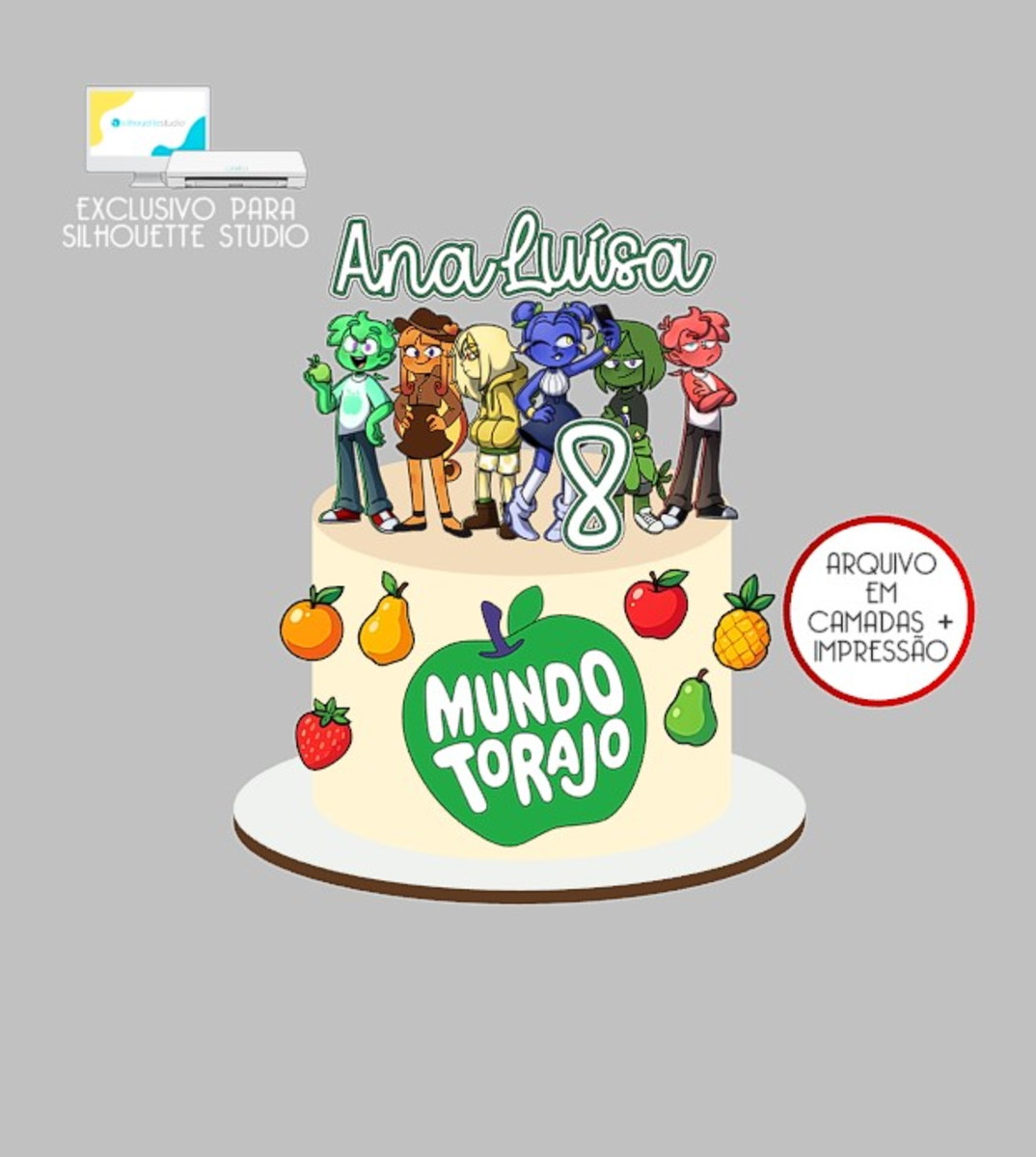 1430-arquivo-topo-de-bolo-mundo-torajo-scrap Arquivo De Corte Topo de Bolo Mundo Torajo - Imagem 1