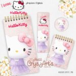 Kit Encadernação Hello Kitty - Imagem 5