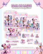 Volta as Aulas - Escolar MINNIE LOJA DE LAÇOS