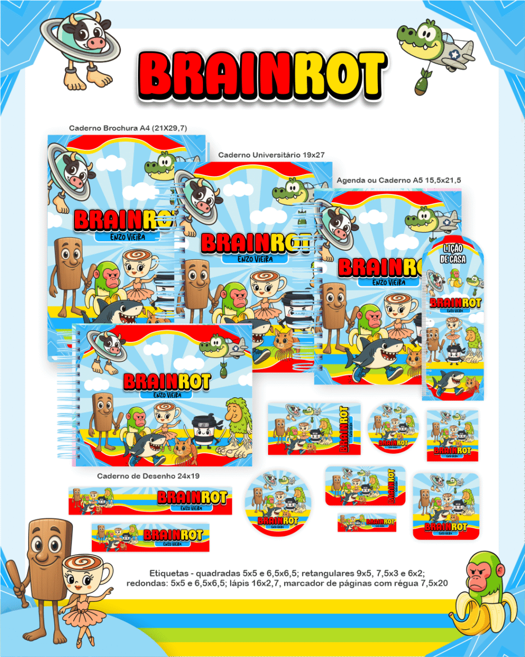 Volta as Aulas - BRAINROT - Imagem 1