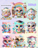 Kit Digital – Corujas Encantadas - Imagem 3