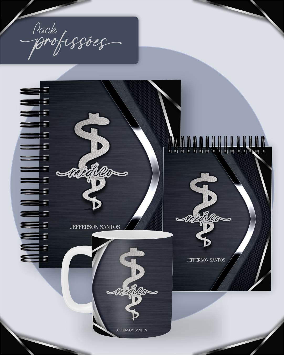 2 Encadernação Profissões 2026 MASCULINA - Imagem 1