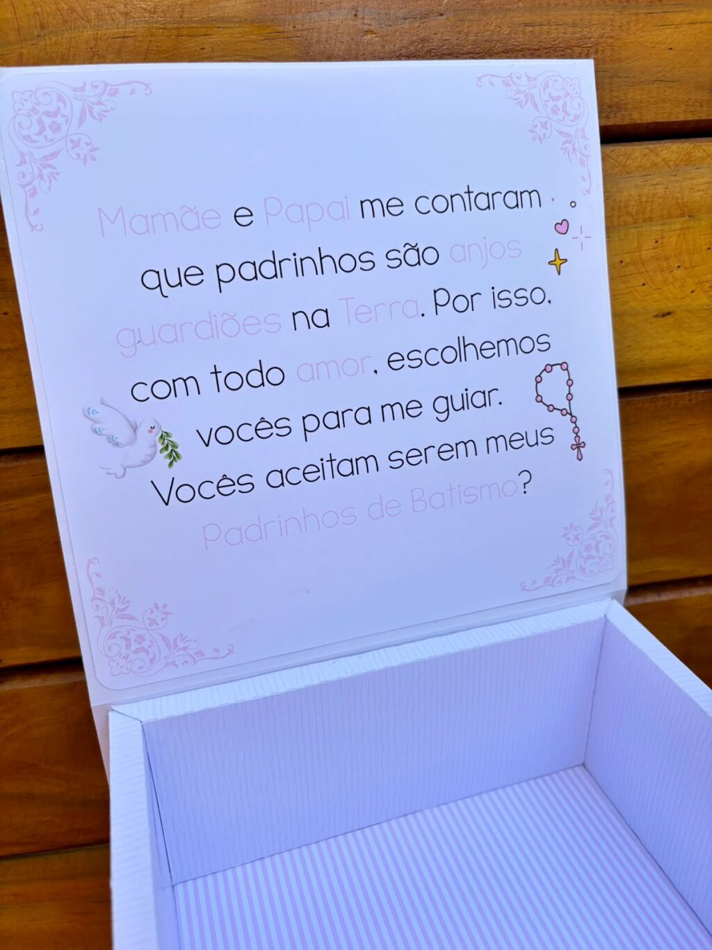 CAIXA BATIZADO- PADRINHOS EM PDF - Imagem 5