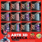 Arte 3d Caneca - Imagem 2