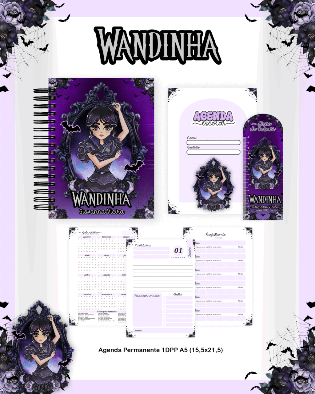 Volta as Aulas - Escolar WANDINHA - Imagem 2