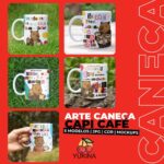 Arte Caneca Capivara Café - Imagem 2
