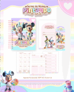 Volta as Aulas - Escolar TURMA DO MICKEY PINTANDO O SETE - Imagem 2