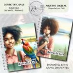 COMBO DIGITAL DE CAPAS INFANTIL PARA O CONGRESSO ADORAÇÃO PURA – COLEÇÃO ANIMAIS - Imagem 9