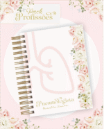 Encadernação Profissões 2026 FLORAL ROSA - Imagem 6