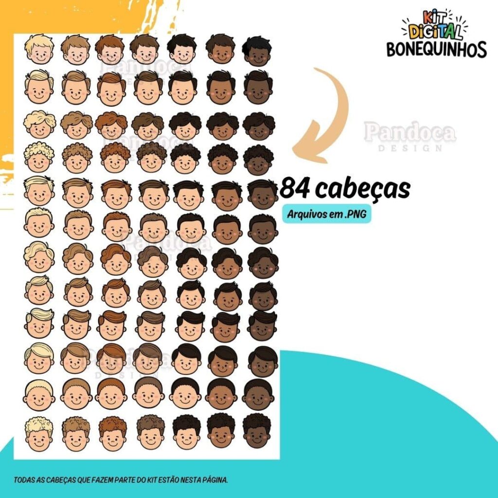 Kit Digital BONEQUINHOS (MENINOS) - Imagem 5