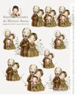 kit Digital Ilustrações Santa Teresinha 3 - Imagem 6