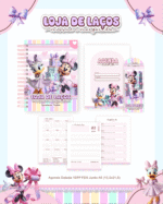 Volta as Aulas - Escolar MINNIE LOJA DE LAÇOS - Imagem 3