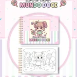 Livro de Colorir MUNDO DOCE