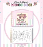 Livro de Colorir MUNDO DOCE