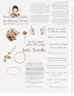 kit Digital Ilustrações Santa Teresinha 3 - Imagem 5