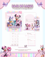 Volta as Aulas - Escolar MINNIE LOJA DE LAÇOS - Imagem 4