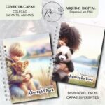 COMBO DIGITAL DE CAPAS INFANTIL PARA O CONGRESSO ADORAÇÃO PURA – COLEÇÃO ANIMAIS - Imagem 7