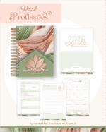 Encadernação Profissões 2026 LUXO VERDE - Imagem 2