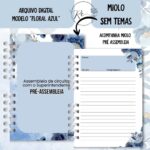KIT DIGITAL CADERNO + MIOLO ASSEMBLEIA DE CIRCUITO 2025-2026 – FLORAL AZUL – SEM TEMA - Imagem 6