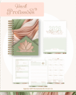 Encadernação Profissões 2026 LUXO VERDE - Imagem 3