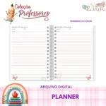 Planner 18,0 x 26,0 cm - arquivo digital - Imagem 2