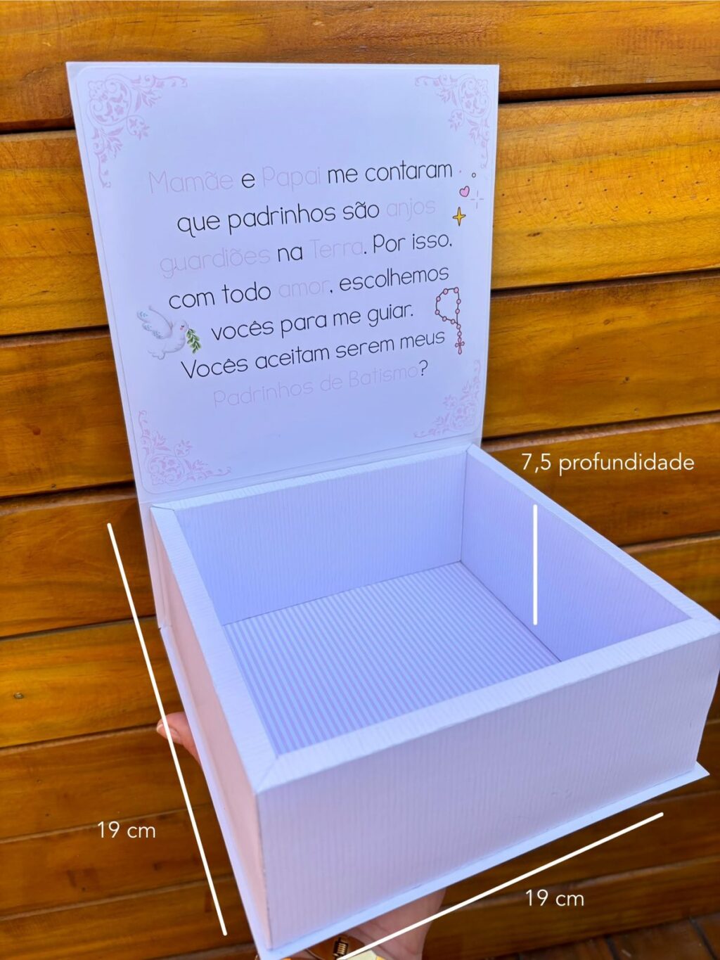 CAIXA BATIZADO- PADRINHOS EM PDF - Imagem 3