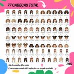 Kit Digital BONEQUINHAS (MENINAS) - Imagem 7