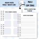 KIT DIGITAL CADERNO + MIOLO ASSEMBLEIA DE CIRCUITO 2025-2026 – GRAVATA AZUL – COM TEMAS - Imagem 2