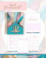 Encadernação Profissões 2026 LUXO AZUL Piscina - Imagem 4