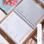 Archivo digital: Planner semanal A5 2026 – 2 EN 1 – Español (8 colores) - Imagem 3