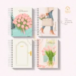 Archivo digital: Planner semanal A5 2026 – 2 EN 1 – Español (8 colores) - Imagem 4