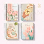 Archivo digital: Planner semanal A5 2026 – 2 EN 1 – Español (8 colores) - Imagem 5