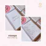 Archivo digital: Planner semanal A5 2026 – 2 EN 1 – Español (8 colores) - Imagem 6