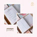 Archivo digital: Planner semanal A5 2026 – 2 EN 1 – Español (8 colores) - Imagem 13