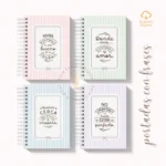 Archivo digital: Planner semanal A5 2026 – 2 EN 1 – Español (8 colores) - Imagem 14