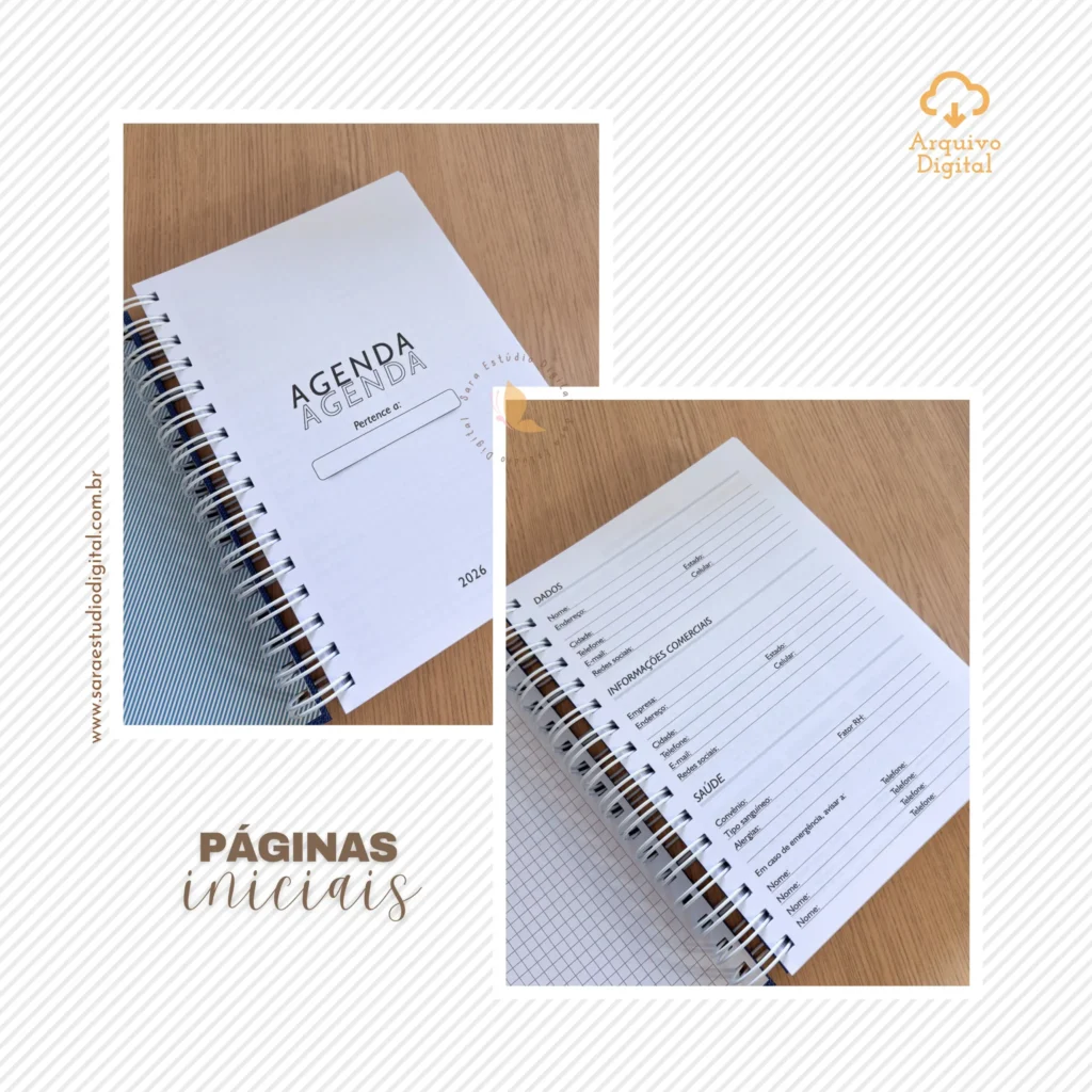 Agenda neutra datada 2026 – 2 DPP - Imagem 14