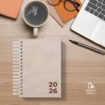 Agenda neutra datada 2026 – 1 DPP e 1 DPP com Sáb e dom juntos - Imagem 9