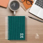 Agenda neutra datada 2026 – 1 DPP e 1 DPP com Sáb e dom juntos - Imagem 19