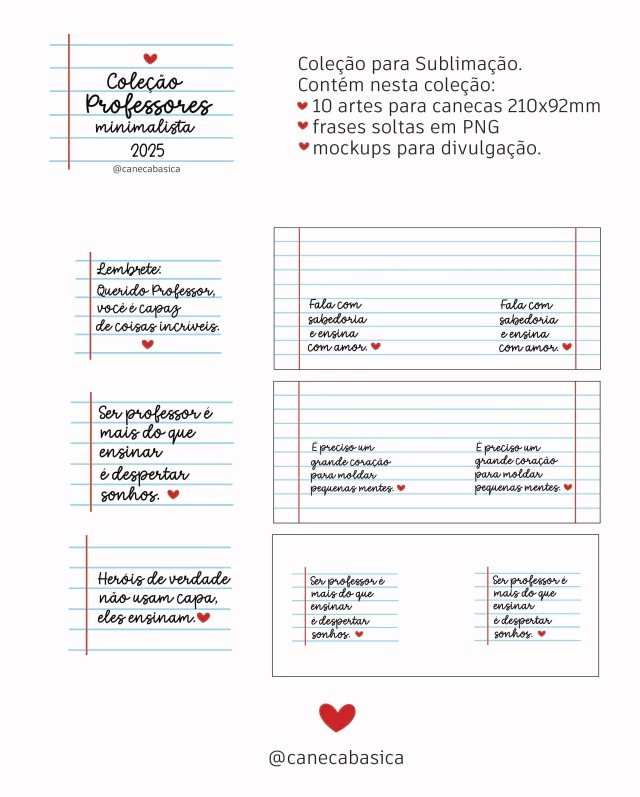Arquivo Digital Sublimação Professores Minimalista 2025 Arquivo Digital Sublimação Professores Minimalista 2025 - Imagem 1