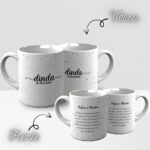 Arte Caneca Convite Padrinhos Minimalista - Imagem 6