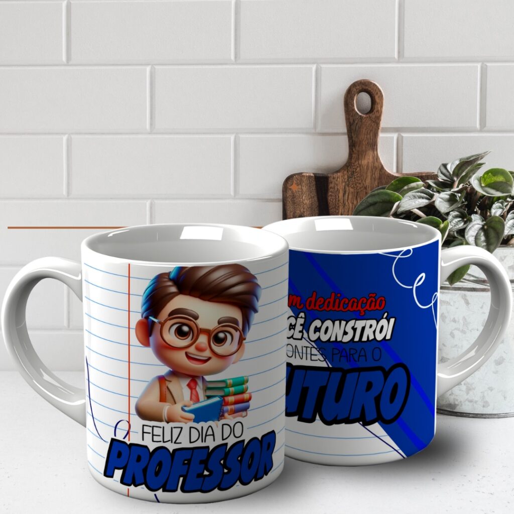 Arte para Canecas Dia do Professor - Imagem 7
