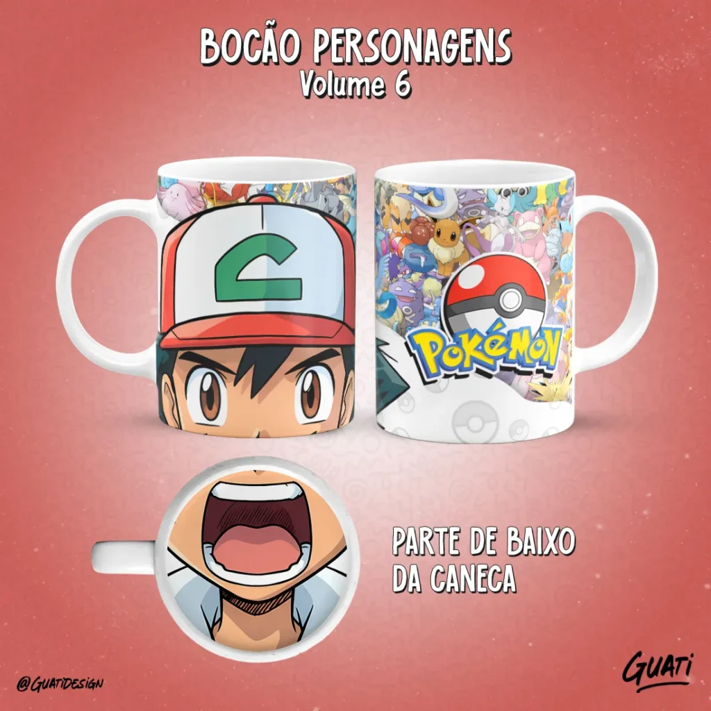 Artes Caneca Personagens Vol. 6 - Imagem 12