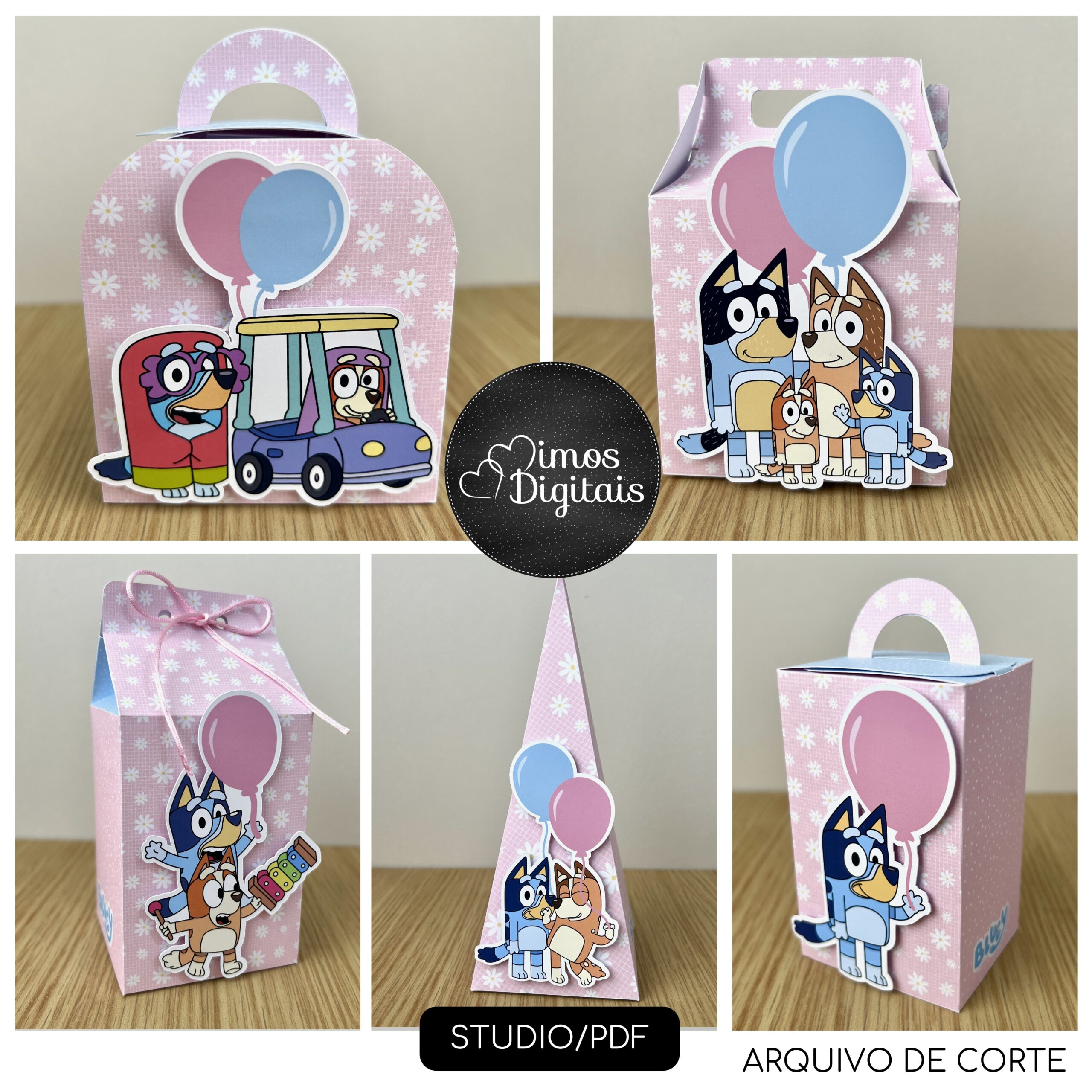 BLUEY DOGS 05 BLUEY DOGS - Coletiva Festa Pronta - Imagem 1