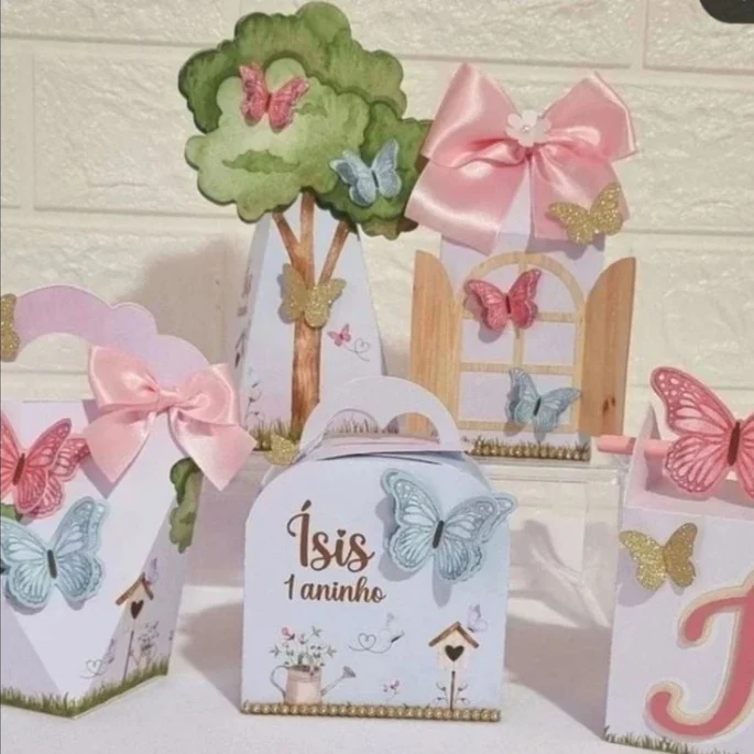 BORBOLETAS 12 JARDIM DAS BORBOLETAS - Coletiva Festa Pronta - Imagem 1