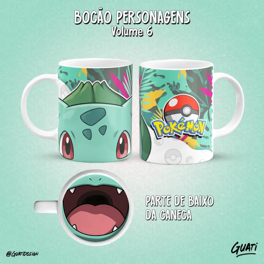 Artes Caneca Personagens Vol. 6 - Imagem 11
